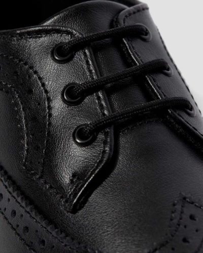 Tenis Brogue Dr Martens 3989 Youth Cuero Para Niños DR5112F
